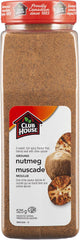 Club House, Quality Natural Herbs and Spices, Ground Nutmeg, 525g